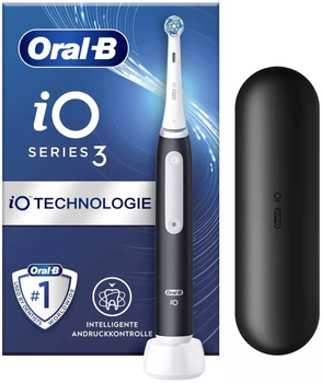 Електрична зубна щітка Oral-B iO 3 Matt Black (8006540730744)