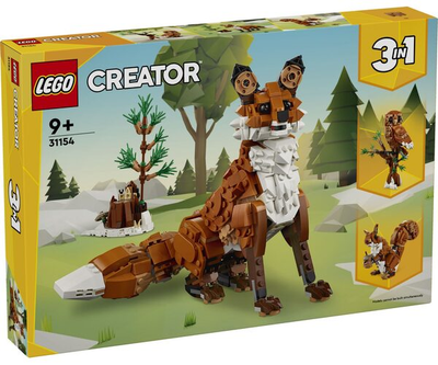 Конструктор LEGO Creator Лісові тварини: Руда лисиця (31154)
