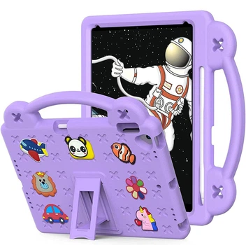 Чохол дитячий STR EVA з підставкою для Apple iPad 7 (10.2 дюймів) Purple