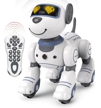 Інтерактивний Робот Собака на радіокеруванні з сенсорними зонами Smart stunt dog