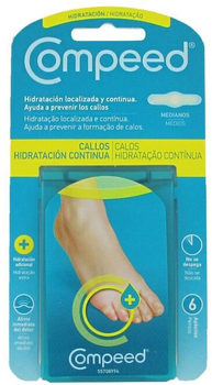 Plaster na nogę Compeed Calluses Continuous Hydration 6 szt (55710659)