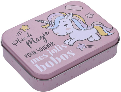 Plaster dla dzieci Take Care Unicornio in Metal Box 24 szt (3661075275105)