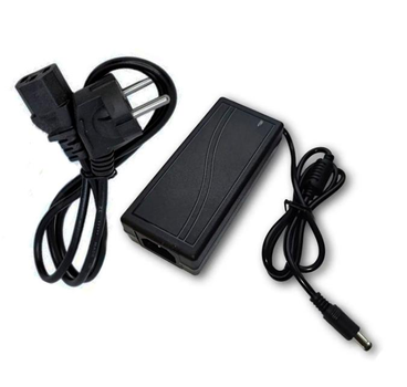 Блок питания OEM 12V 60W 5А IP20 в пластиковом корпусе с сетевым кабелем (01304)