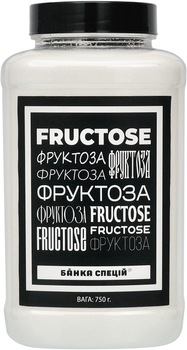 Фруктоза Банка спецій 750 г (4820267273117)