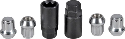 Гайка колеса (секретка) 10x1,25x25 хром конус закр. (Walline) 412445 H2 Walline (412445H2)