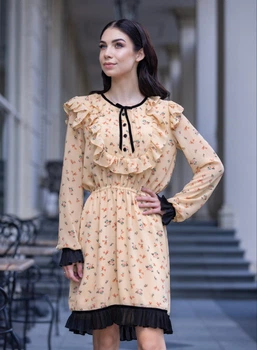 Сукня жіноча Лаура Пісочна ONE SIZE (102)