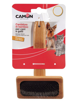 Щітка для розчісування шерсті Camon Bamboo Slicker M (8019808207841)