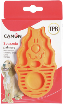 Szczotka do rozczesywania sierści Camon Dog-Shaped Tpr Shedding Brush (8019808190686)