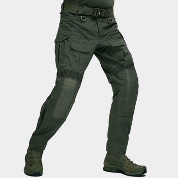 Тактические штаны UATAC Gen 5.4 Olive (Олива) с наколенниками M
