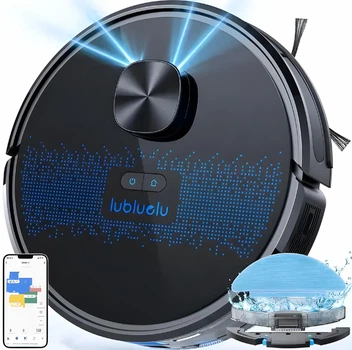 Lubluelu SL60D 黒 Робот-пылесос с функцией влажной уборки Lubluelu SL60D Black