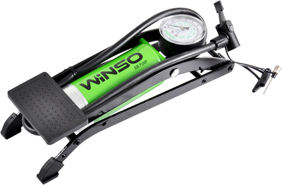 Ножний насос Winso 120200 з манометром 7 Бар 60 см (5902310120209)