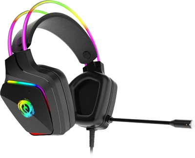 Навушники Canyon Darkless GH-9A Gaming 3.5 мм RGB Black (CND-SGHS9A)