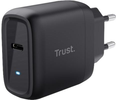 Зарядний пристрій для телефону Trust 45W USB/USB Type-C MAXO (8713439248166)