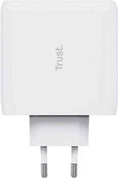 Зарядний пристрій для телефону Trust MAXO 100W USB-C + кабель 2 м UBS-C White (8713439251401)