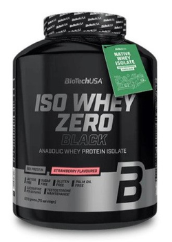  Протеїн Biotech ISO Whey Zero Black 2270 г Полуниця (5999076251438)