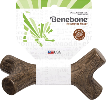Іграшка для собак зі смаком клена Benebone Maplestick 8 см Brown (0854111004392)