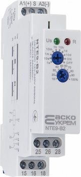 Реле часу АСКО-УКРЕМ NTE9-B2 AC/DC 12-240V (A0010240004)