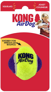 М'яч для собак Kong Airdog Squeaker Knobby Ball 5.5 cм Multicolour (0035585502137)
