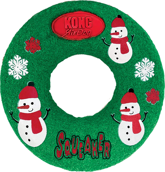 Zabawka dla psów Kong Holiday Airdog Donut 12 cm Green (0035585502410)