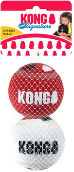 Набір м'ячів для собак Kong Signature Sport Balls 8 см 2 шт Multicolour (0035585503219)