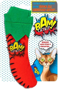 Zabawka z kocimiętką dla kotów Bam! Toy with Catnip Pepper 16 cm Multicolour (5033190020348)