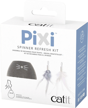 Іграшка для котів Catit Pixi Spinner Refresh Kit 15 см White (0022517431481)