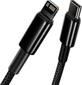 Кабель Baseus Apple Lightning - USB Type-C 2 м Black (CATLGD-A01)