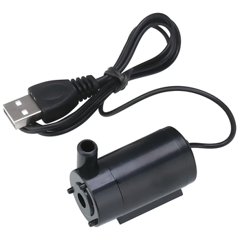Миниатюрный погружной насос для аквариумов с питанием USB