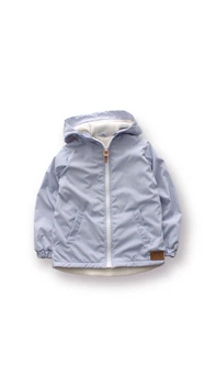 Ветровка детская с 80 по 134 рост голубая - 80-86
