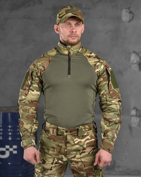 Тактический костюм 4в1 штаны+убакс+куртка+кепка M мультикам (85804)