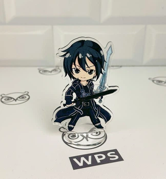 Акрилова колекційна фігурка Аніме: Чібі Chibi Sword Art Online, Майстри Меча Онлайн SAO Кіріто 10 см