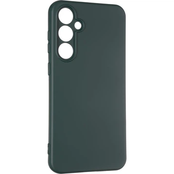 Чехол Fiji Full Soft Premium для Samsung Galaxy S23 FE (S711) противоударный бампер с микрофиброй Dark Green
