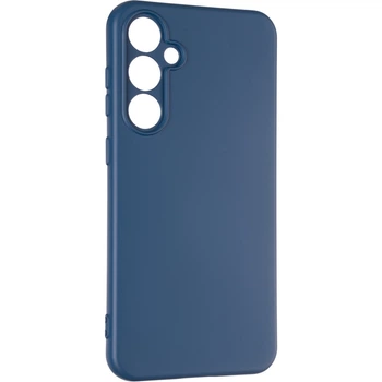 Чехол Fiji Full Soft Premium для Samsung Galaxy S23 FE (S711) противоударный бампер с микрофиброй Dark Blue