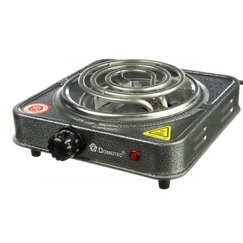 Электроплита Domotec MS-5801 настольная 1000W одноконфорочная спиральная