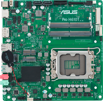 Материнская плата ASUS Pro H610T-CSM (s1700, Intel H610)