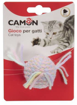 Piłka dla kotów Camon z dzwoneczkiem 4 cm (8019808211893)