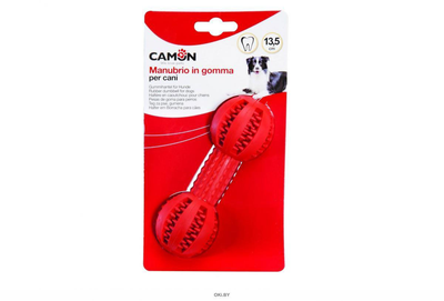 Zabawki do gryzienia dla psów Camon Dental fun hantel 13.5 cm (8019808180649)