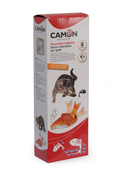 Interaktywna zabawka dla kotów Camon Cat Toy Interaktywna tańcząca ryba Alfie 27 cm (8019808225142)