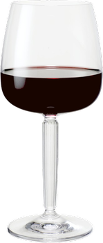 Набір келихів для вина Kähler Hammershøi Red Wine Glas Clear 490 мл 2 шт (5703779186207)