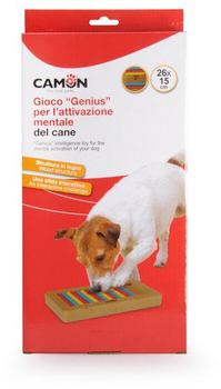 Інтерактивна іграшка для собак Camon Genius Ролики 26 х 15 см (8019808223391)