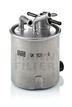 Фільтр палива Mann WK920/6 MANN-FILTER (WK9206)