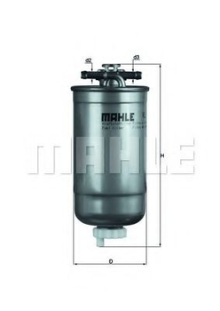 Фільтр палива MAHLE ORIGINAL KL147D MAHLE (KL147D)