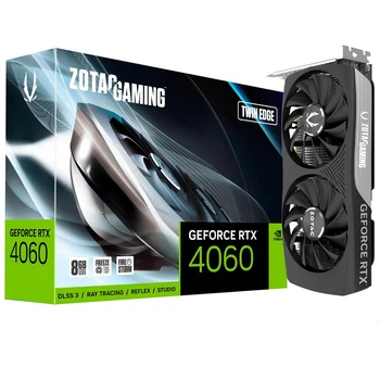 Видеокарта ZOTAC GeForce RTX 4060 Ti 16GB GDDR6X Twin Edge (ZT-D40620E-10M)