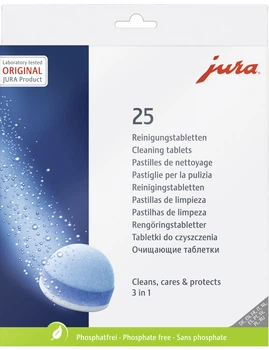 Tabletki JURA do czyszczenia 3-fazowe blister 25 szt. (25045)