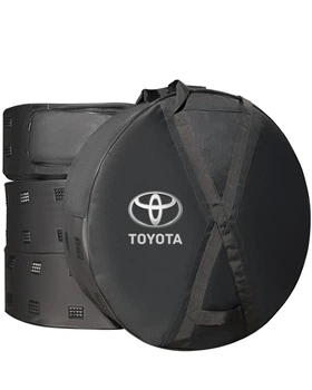 Комплект 4 шт, Чохли для коліс R18, Toyota