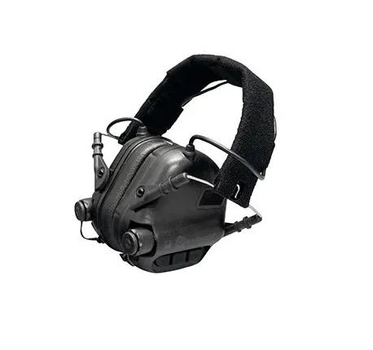 Тактичні навушники EArmor M31 MOD3 black дротові накладні