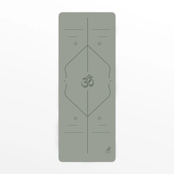Коврик для йоги Marjari Yoga Basic 183x61x0.6 cм Grey