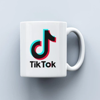 Чашка c логотипом TikTok 330 мл