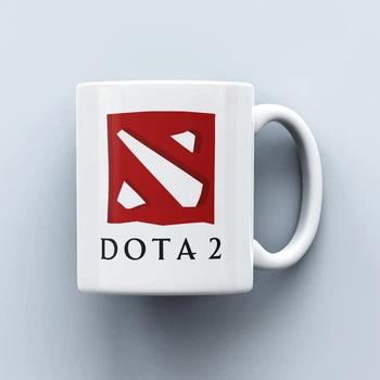 Чашка c логотипом игры Dota 330 мл