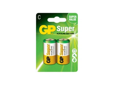 Батарейка GP LR14 2шт SUPER ALKALINE 1.5V 14A-U2 C